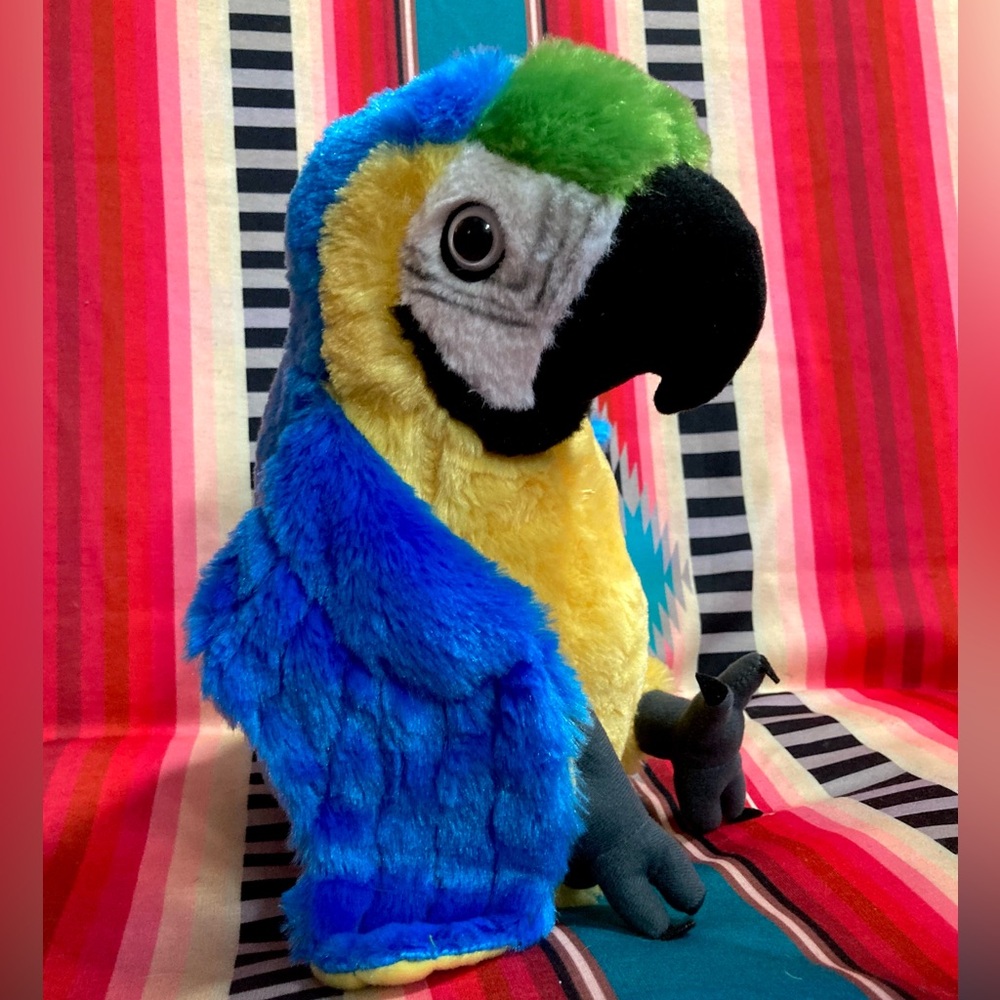 Large Blue Yellow Macaw Plush from the Artist Collection by Wild Republic #27439